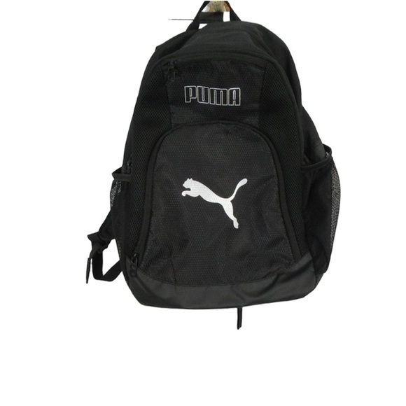 PUMA SCHOOL TRAVEL MEN'S BLACK BACKPACK - Picture 2 of 12